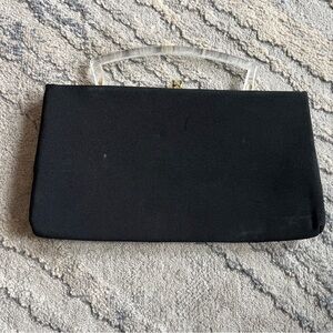 HL Vintage Harry Levine Clutch Bag Black